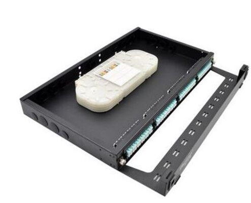 19" bâti de support de module de cassette de fibre des tableaux de connexions de FTTH MPO MTP LC 1U