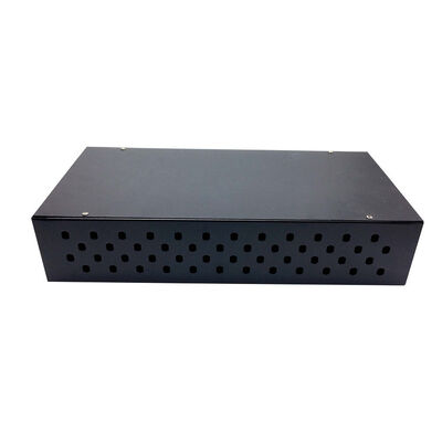 Laminez à froid l'adaptateur épais optique en acier du tableau de connexions de fibre de support 0.8mm 2U FC
