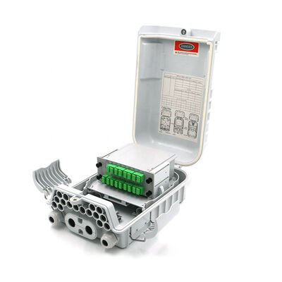 Distribution optique IP68 16Cores de boîte de diviseur de fibre de PLC de FTTx 1x8