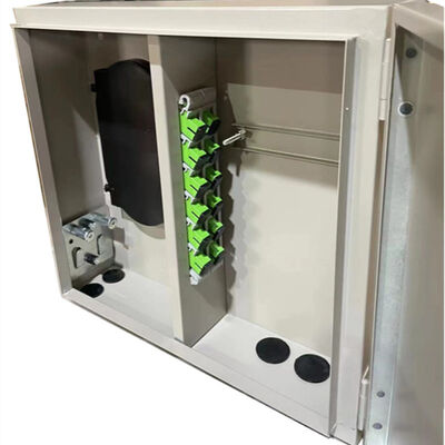 noyau optique métallique de la boîte de correction de fibre de la clôture ODF de fibre de bâti du mur 12F 12