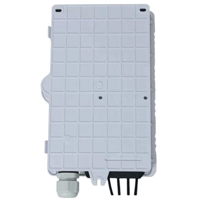 SM de Sc optique UPC SX de coffret d'extrémité de la fibre 4Port IP66 blanc pour la télécommunication