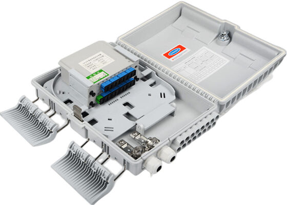 16 boîte optique gauche d'intérieur/extérieure de diviseur de la fibre FTTH de diviseur
