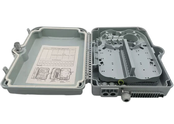 Boîte de distribution de diviseur de fibre d'extrémité optique de la fibre OM3/OM4 recto de coffret