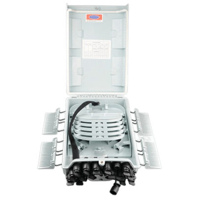 épissure extérieure optique IP65 accrochant aérien de coffret d'extrémité de la fibre 16Port