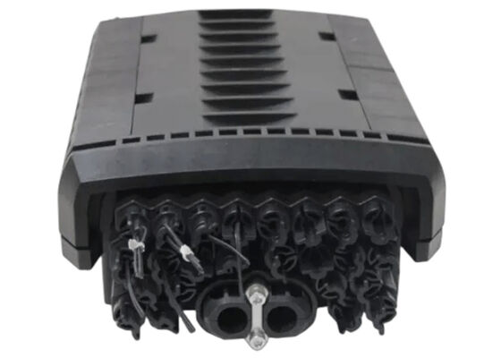Noir gauche IP68 OM1 96Core de bâti de mur de boîte d'arrêt de fibre de FTTB 24