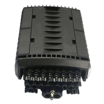Noir gauche IP68 OM1 96Core de bâti de mur de boîte d'arrêt de fibre de FTTB 24