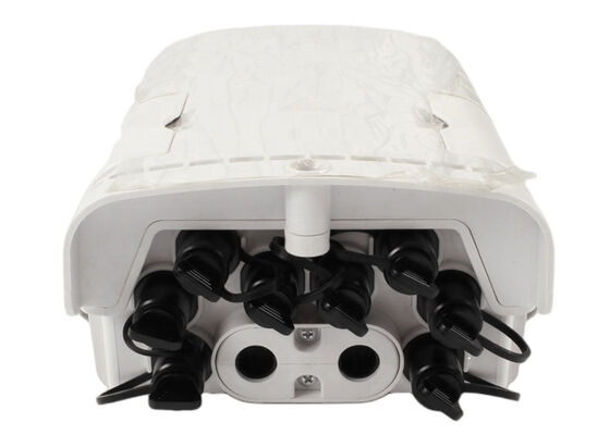 Boîte gauche Grey Optical Terminal Enclosure IP65 d'arrêt de fibre de PLC 8 d'ABS