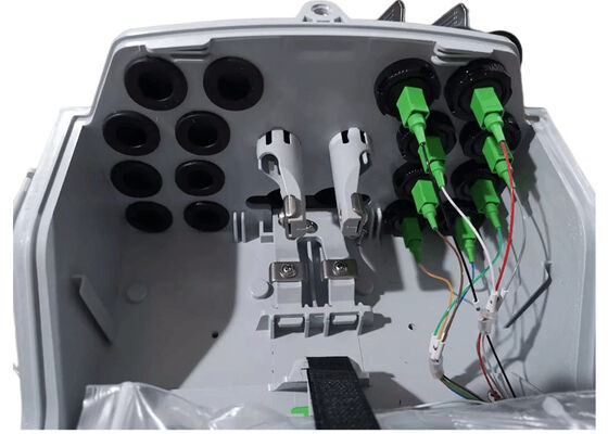 Boîte optique gauche MINI Termination Box imperméable IP68 d'arrêt de fibre de 16 FTTH