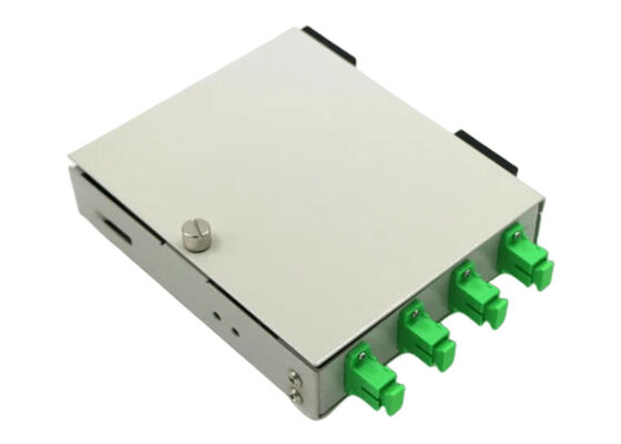 Bloc supérieur gauche FTTD de Sc de boîte d'arrêt de fibre de Mini Wall Mount 4