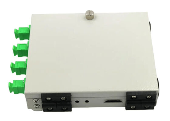 Bloc supérieur gauche FTTD de Sc de boîte d'arrêt de fibre de Mini Wall Mount 4
