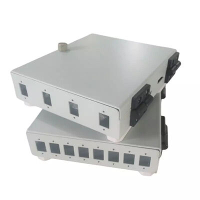 Bloc supérieur gauche FTTD de Sc de boîte d'arrêt de fibre de Mini Wall Mount 4