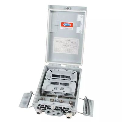 Diviseur gris-clair optique de PLC 1x8 de boîte de diviseur de fibre de SM/millimètre