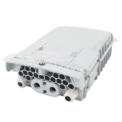 Diviseur gris-clair optique de PLC 1x8 de boîte de diviseur de fibre de SM/millimètre