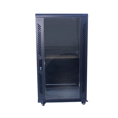 les données profondes de 600mm parquettent le Cabinet debout de serveur du Cabinet SPCC 18U de réseau