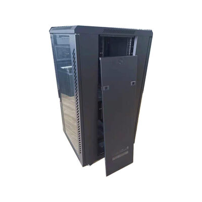les données profondes de 600mm parquettent le Cabinet debout de serveur du Cabinet SPCC 18U de réseau