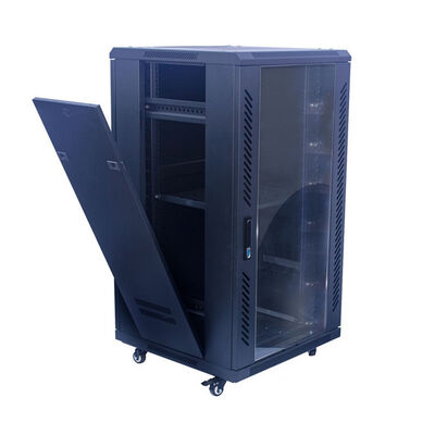 le réseau de Cabinet de support du serveur 27U parquettent le Cabinet debout IP20 de données
