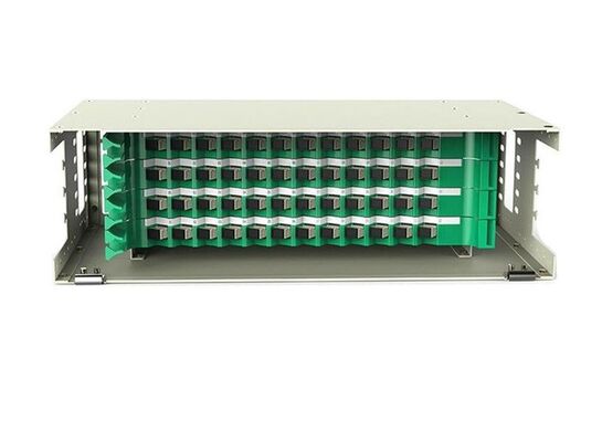 Noyau 48 à plusieurs modes de fonctionnement gauche de bâti de support de tableau de connexion des fibres de Sc d'ODF 48