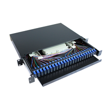 Couleur noire optique duplex de tableau de connexions de fibre de LC pour la connexion réseau