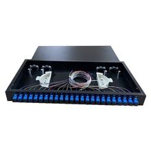 Tableau de connexions optique de fibre en métal de 48 noyaux ODF 24FO