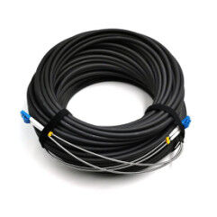 FTTA CPRI Cords de patch DLC à DLC pour l'alimentation par fibre à distance dans la station de base BBU RRU RRH LTE étanche