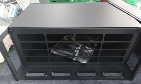 Panneau de brassage fibre optique 19" pour montage en rack 4U ODF FOBOT 4U 384 cœurs MPO LC SM OM3 OM4 Panneau adaptateur Châssis