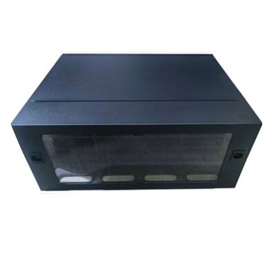 Panneau de brassage fibre optique 19" pour montage en rack 4U ODF FOBOT 4U 384 cœurs MPO LC SM OM3 OM4 Panneau adaptateur Châssis