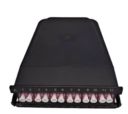 Modules de cassettes breakout MPO-LC MTP-LC SM OM3 OM4 OM5 en plastique à 12 cœurs