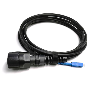Ip68 FTTA ODVA SC à SC UPC APC 5,0 mm en extérieur blindé à l'eau en fibre de saut à la corde