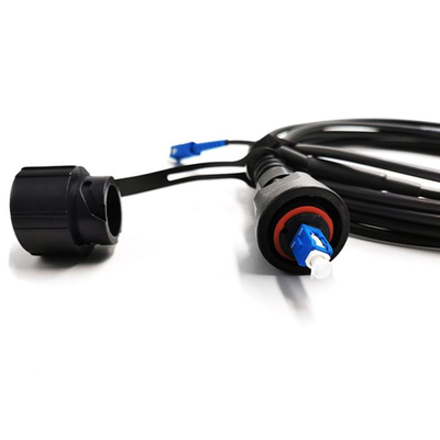 Ip68 FTTA ODVA SC à ODVA SC UPC APC 5,0 mm en extérieur blindé étanche à l'eau