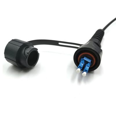 Cordon de raccordement blindé étanche FTTA ODVA LC vers DLC UPC APC 5,0 mm pour extérieur