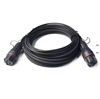 Cordon de raccordement fibre blindé étanche extérieur Ip68 FTTA Fullaxs DLC vers Fullaxs DLC 4,8 mm